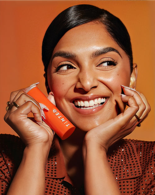 Deepica Mutyala Drops Live Tinted Superbright Vitamin C Serum In A Stick | Trendsettrs